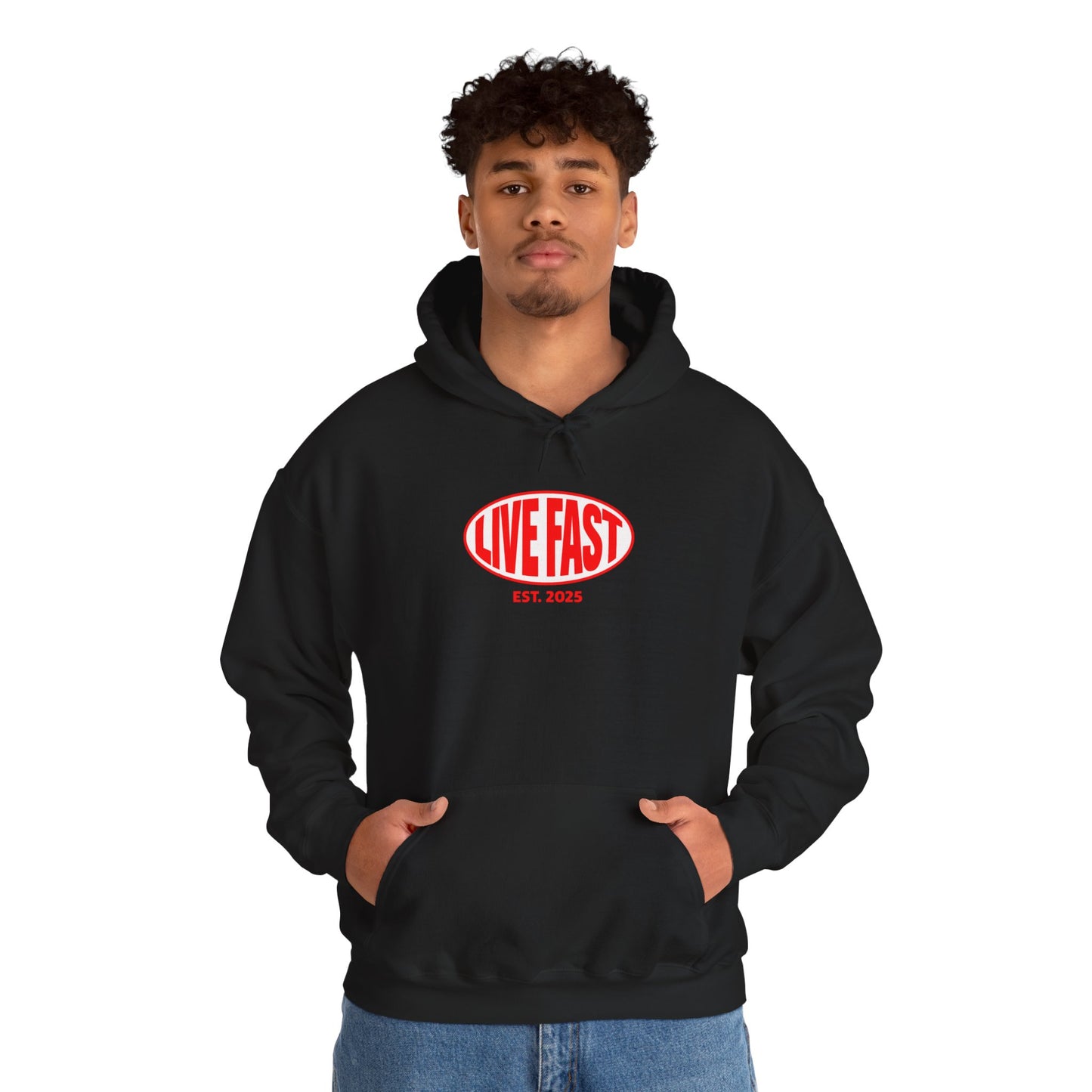 LIVE FAST HOODIE - URBAN RIDERS