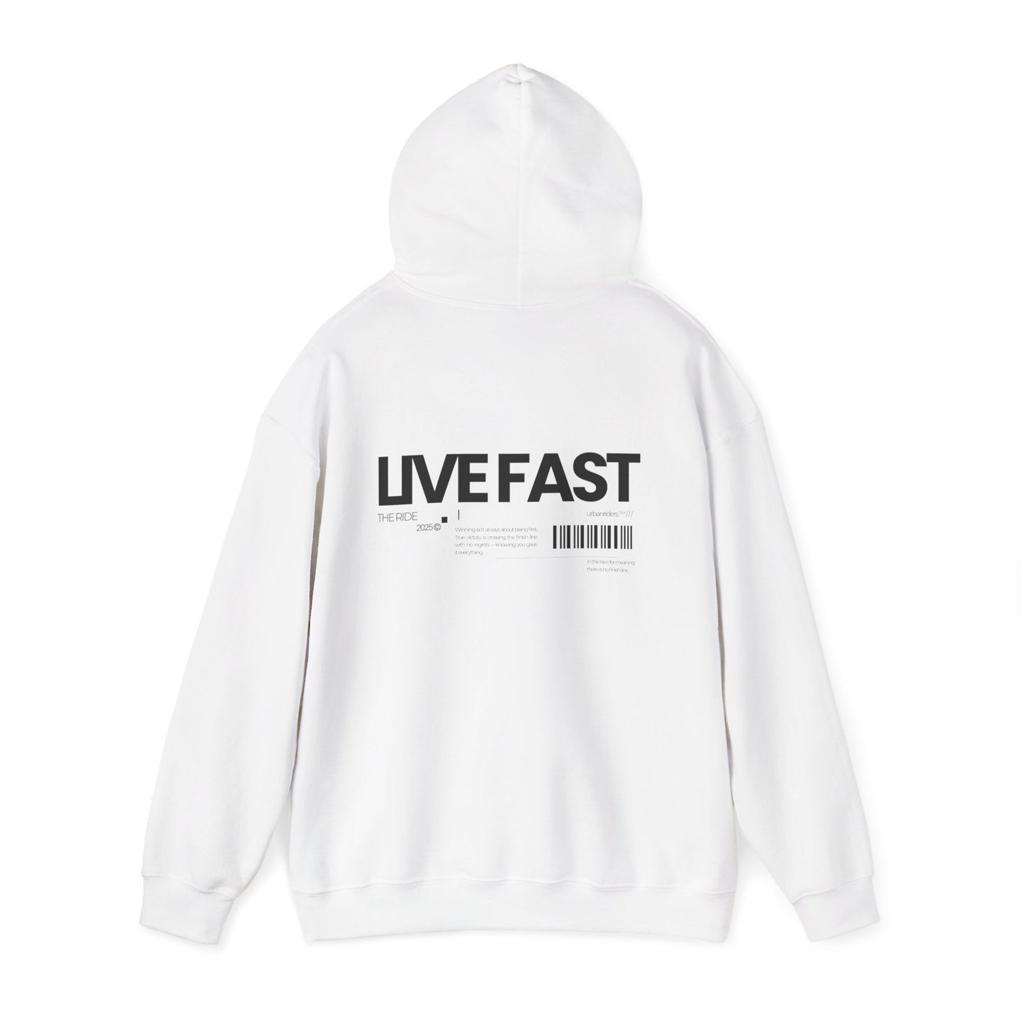LIVE FAST HOODIE - URBAN RIDERS