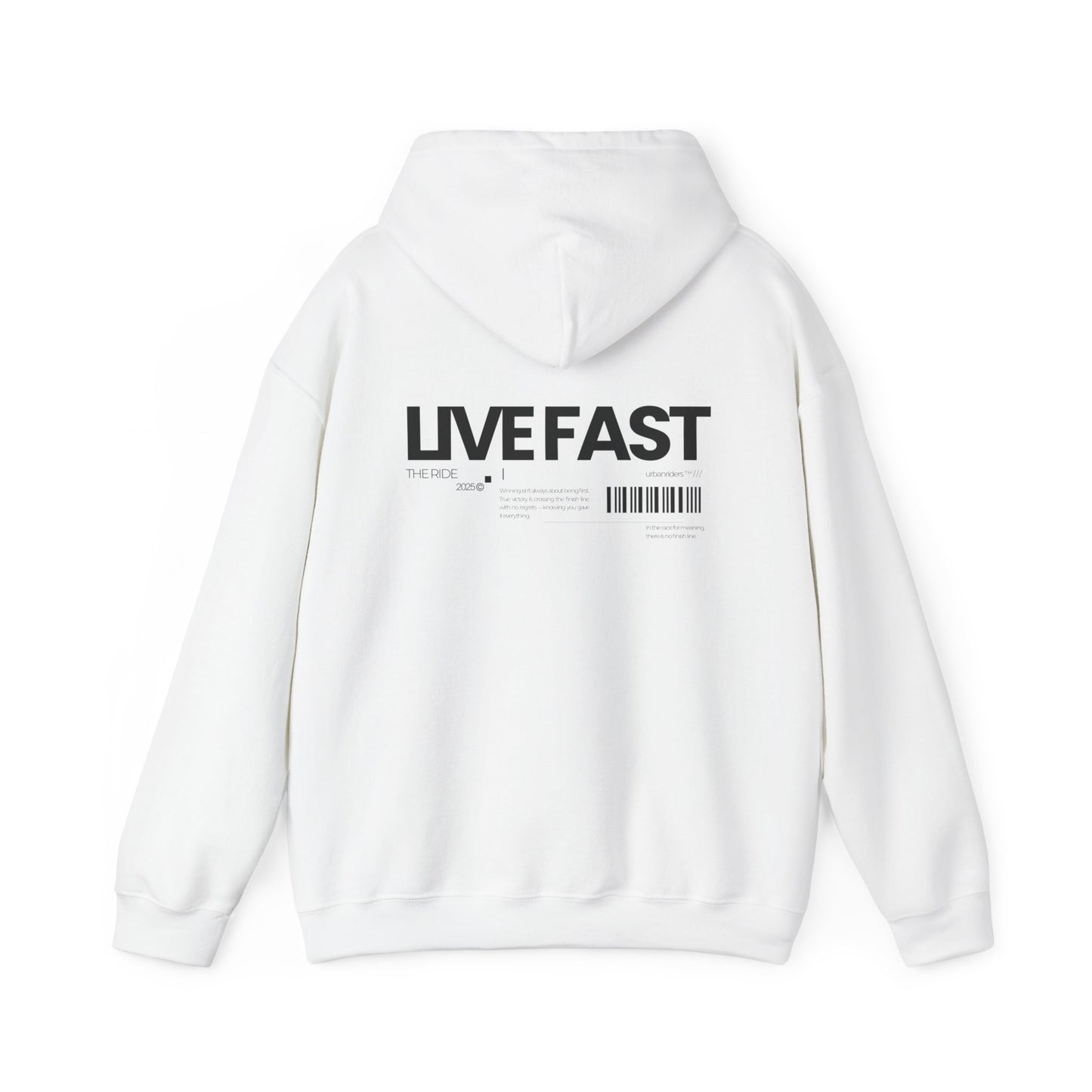 LIVE FAST HOODIE - URBAN RIDERS