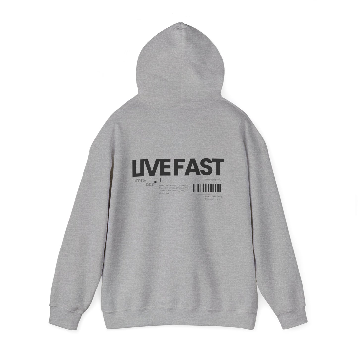 LIVE FAST HOODIE - URBAN RIDERS