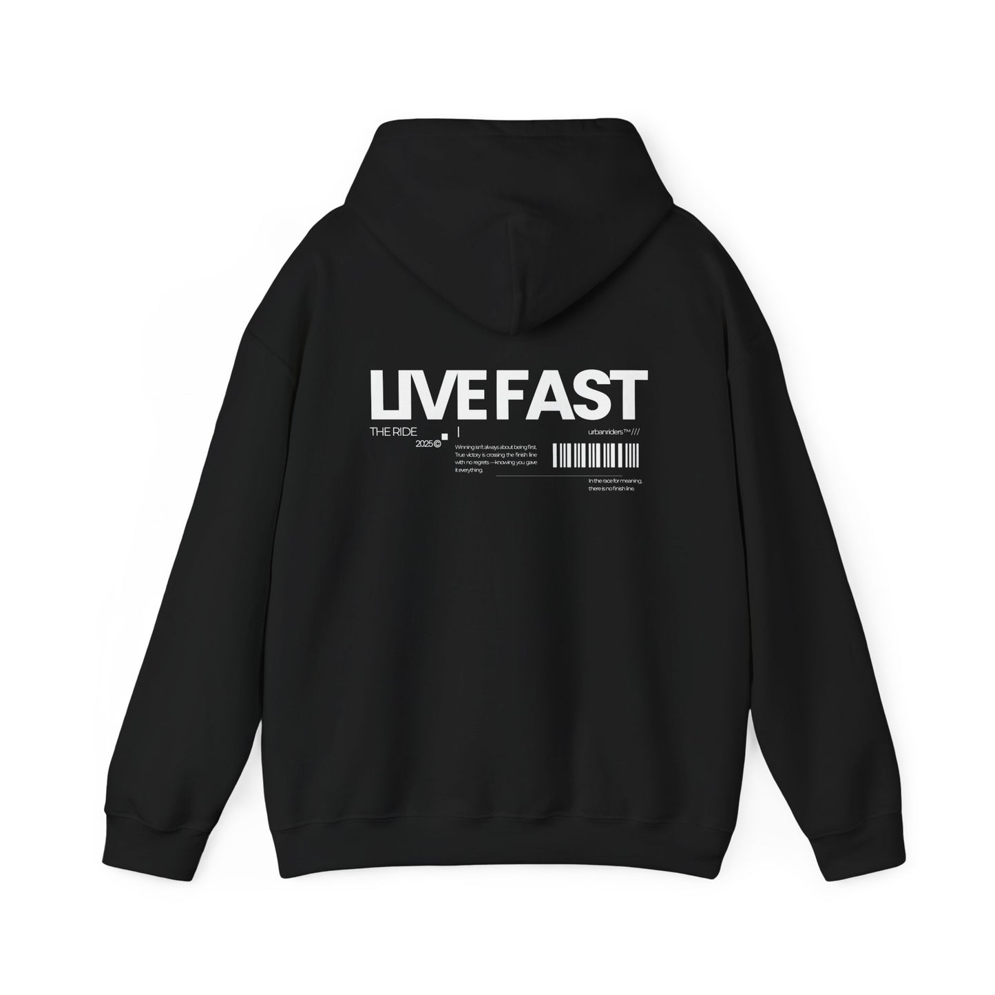 LIVE FAST HOODIE - URBAN RIDERS