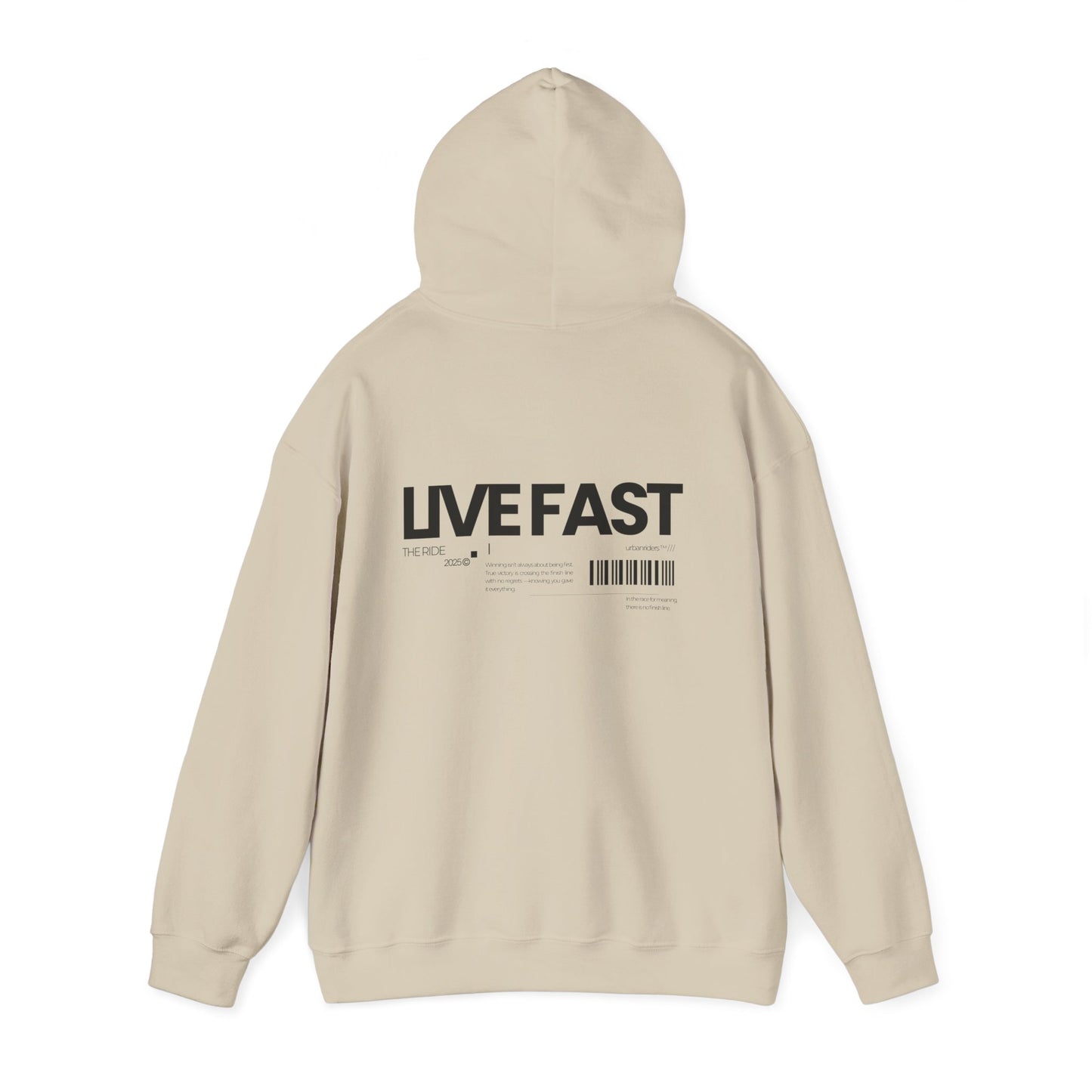 LIVE FAST HOODIE - URBAN RIDERS