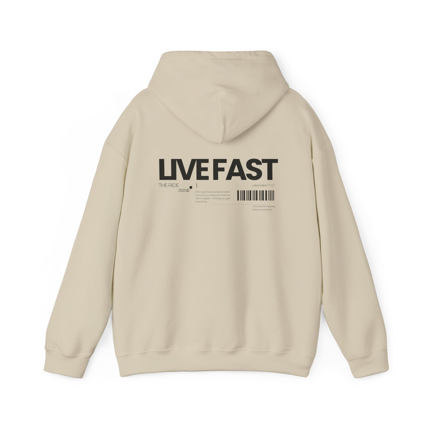 LIVE FAST HOODIE - URBAN RIDERS