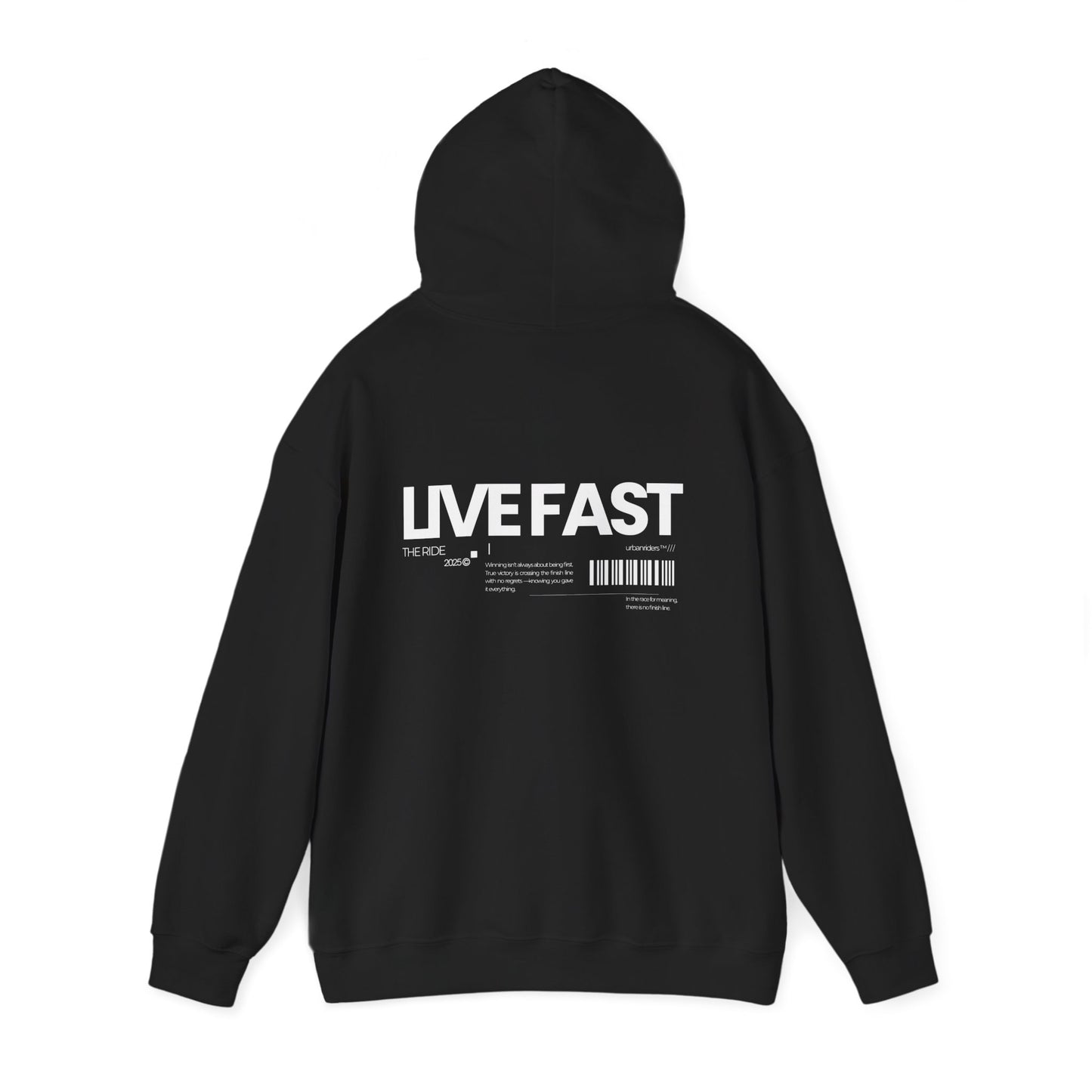 LIVE FAST HOODIE - URBAN RIDERS