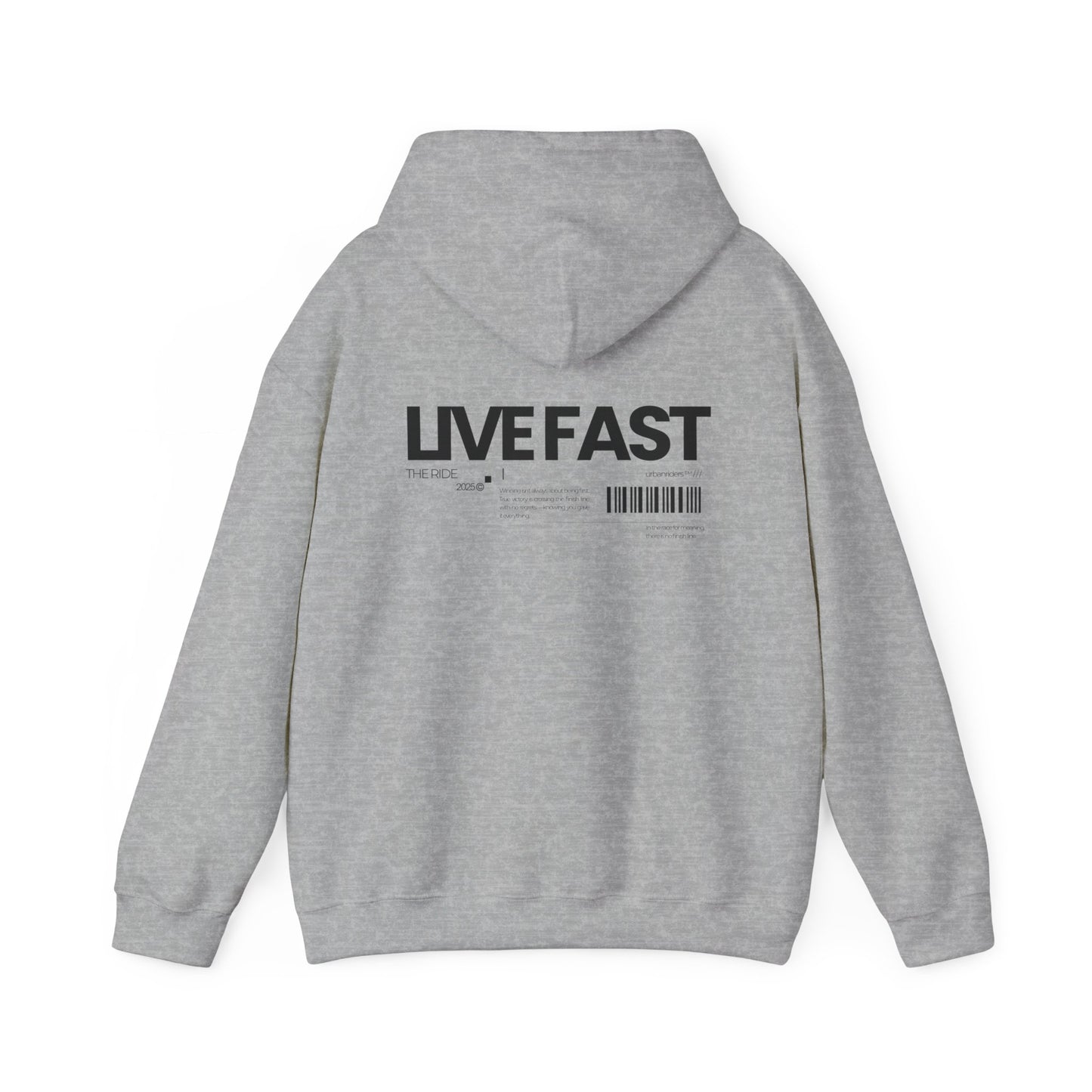 LIVE FAST HOODIE - URBAN RIDERS